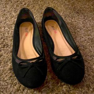 JustFab flats, size 10